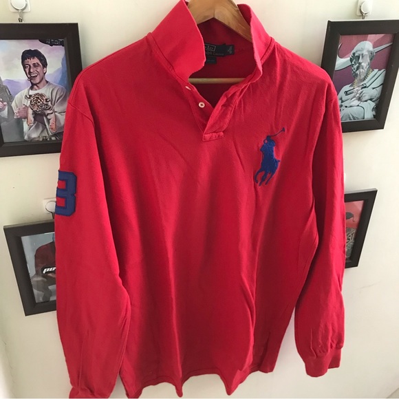 Polo by ralph lauren tshirt full sleeve (L-XL) - Picture 4 of 7